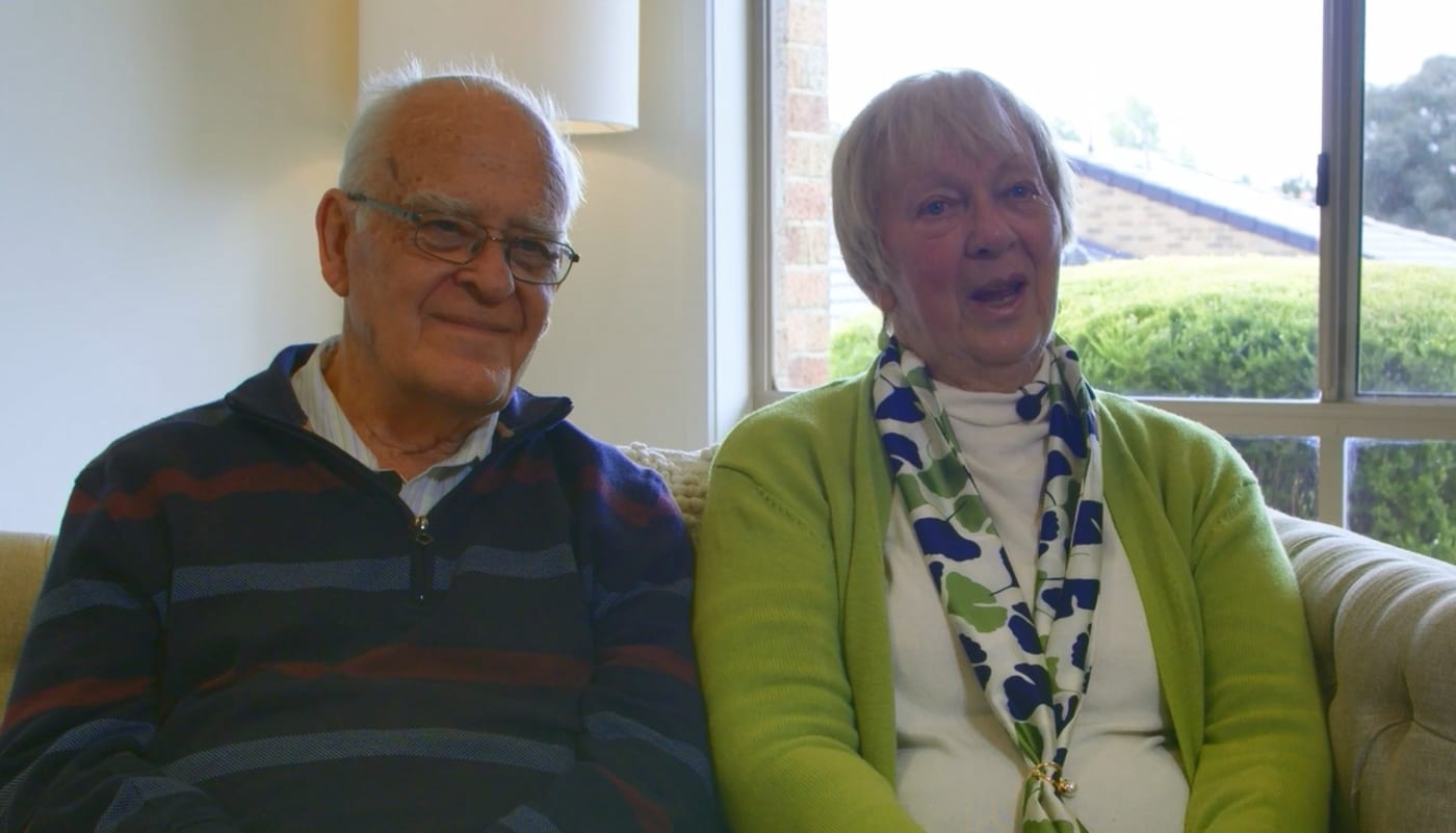 Hear why Howard and Liz love Living at Donvale