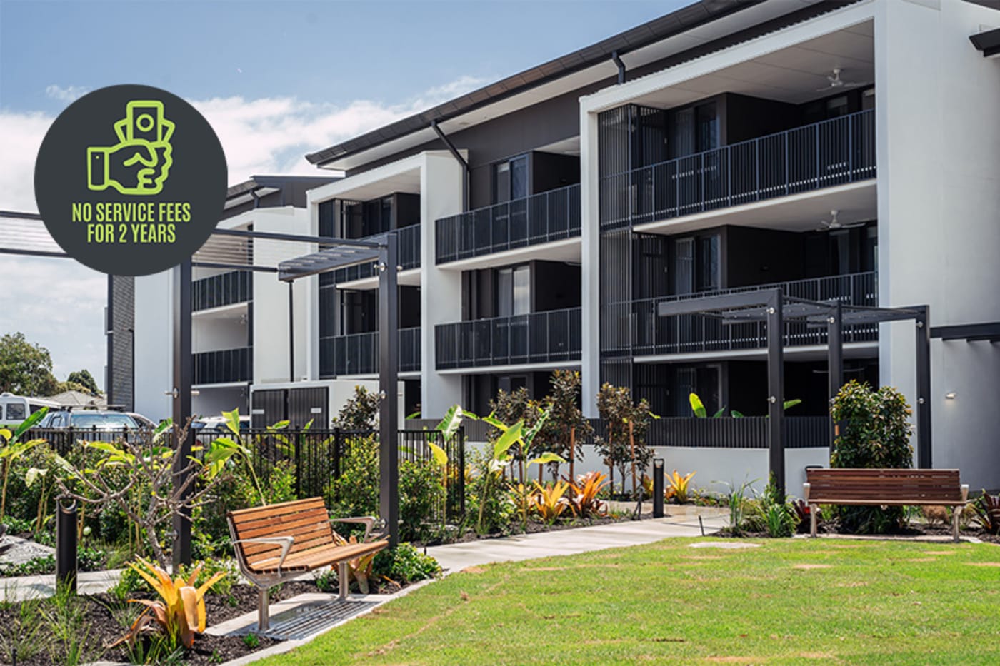 Completed Pine Lake Apartments