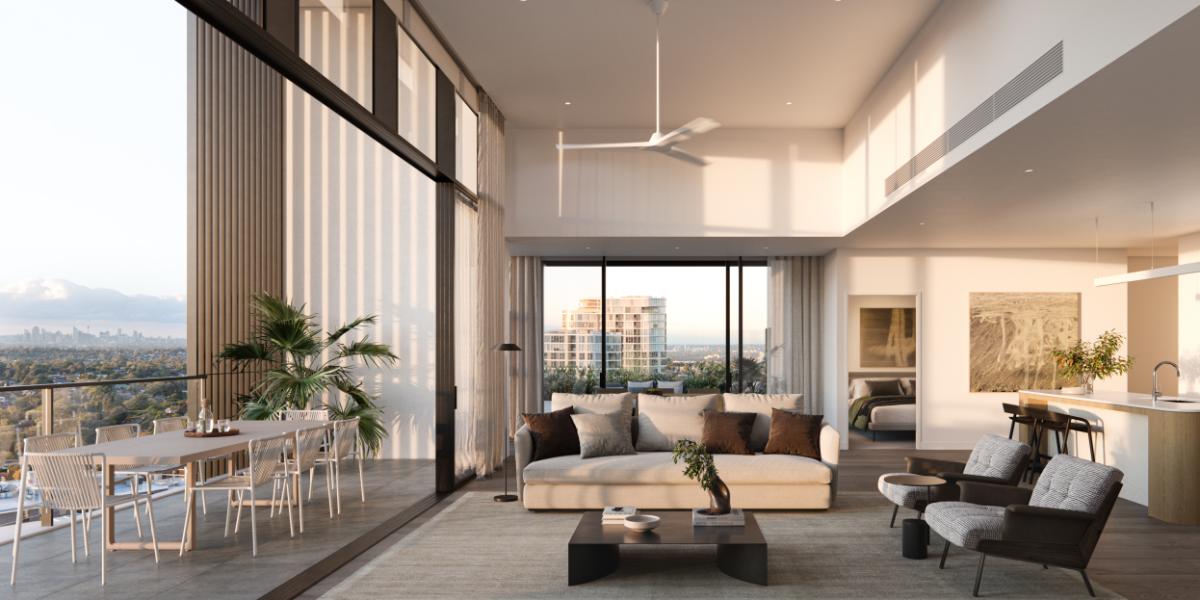Penthouse Flats With Private Sky Lounge And Gym Space